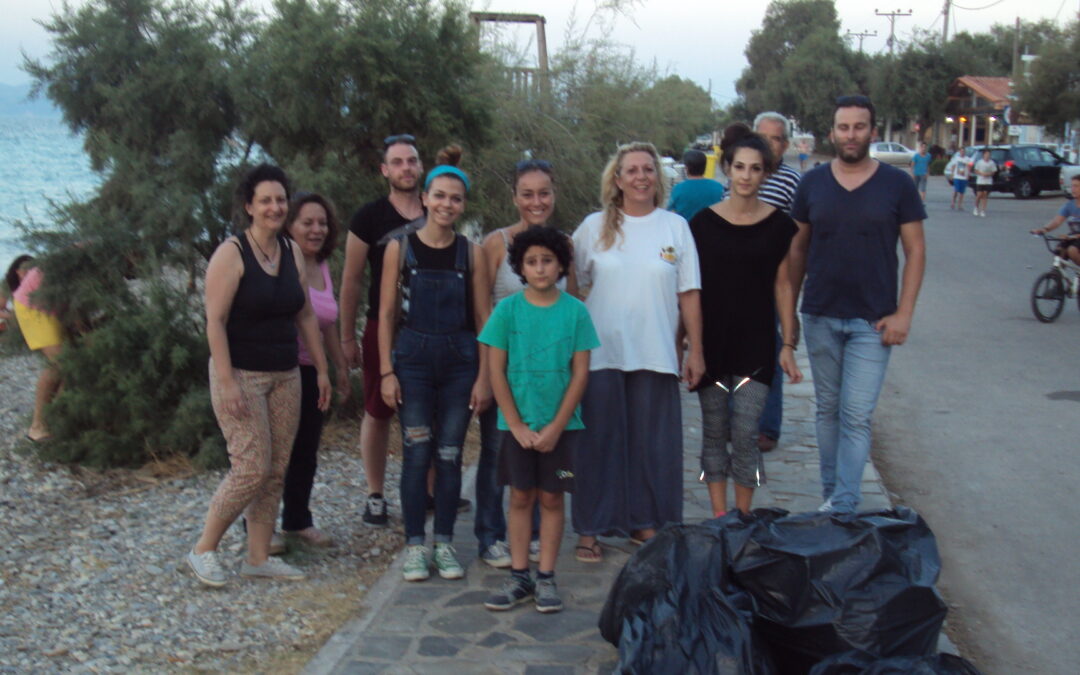 Καθαρισμος Και Εξωραισμος Της Παραλιας Βαρναβα Δημου Μαραθωνα Απο Τα Μουσεια Βαρναβα